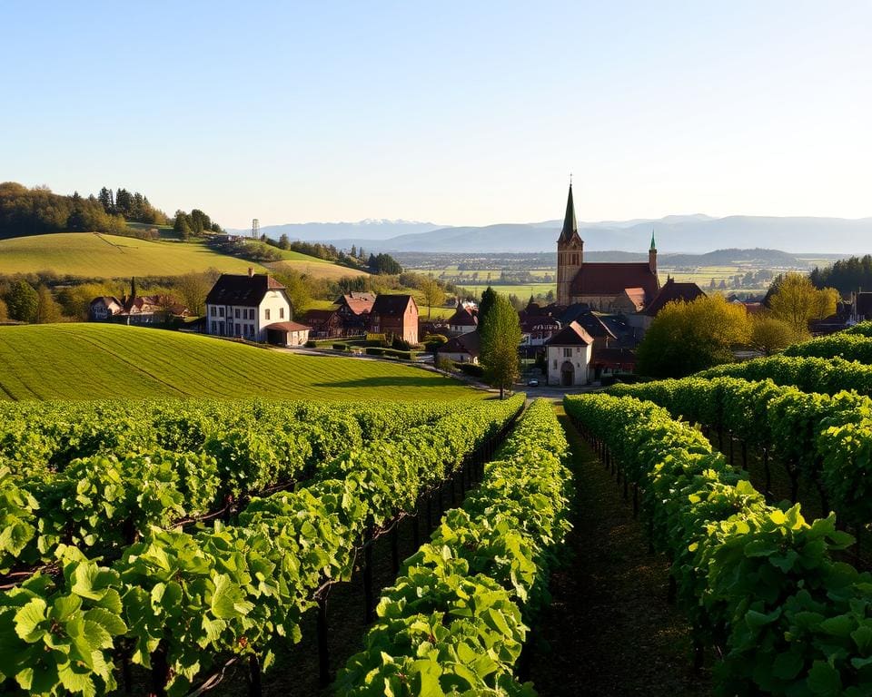 Weinbau im Elsass