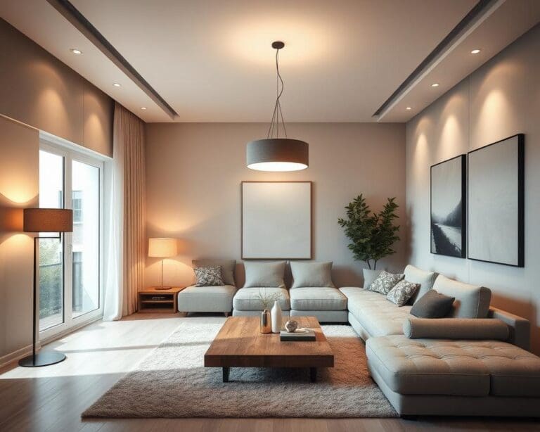 Welche Beleuchtung passt zu einem modernen Wohnzimmer?