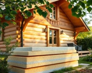 Welche Dämmstoffe passen zu einem KfW-Holzhaus?
