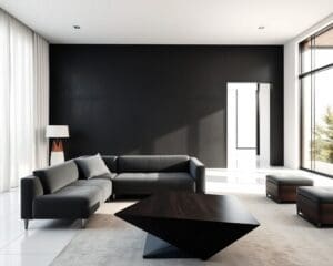 Wie bringst du Kontraste stilvoll ins Interieur?