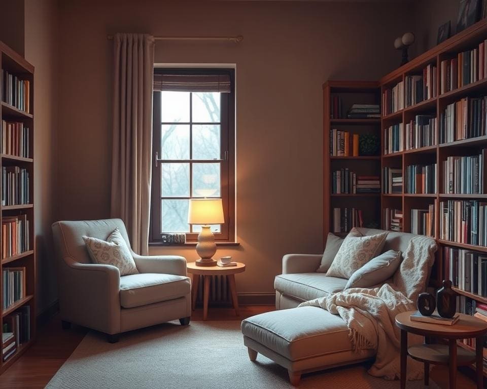 Wie schaffst du eine gemütliche Leseecke im Wohnzimmer?