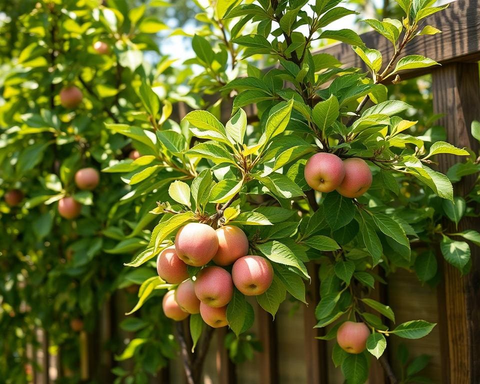 Apfel-Spalierbaum