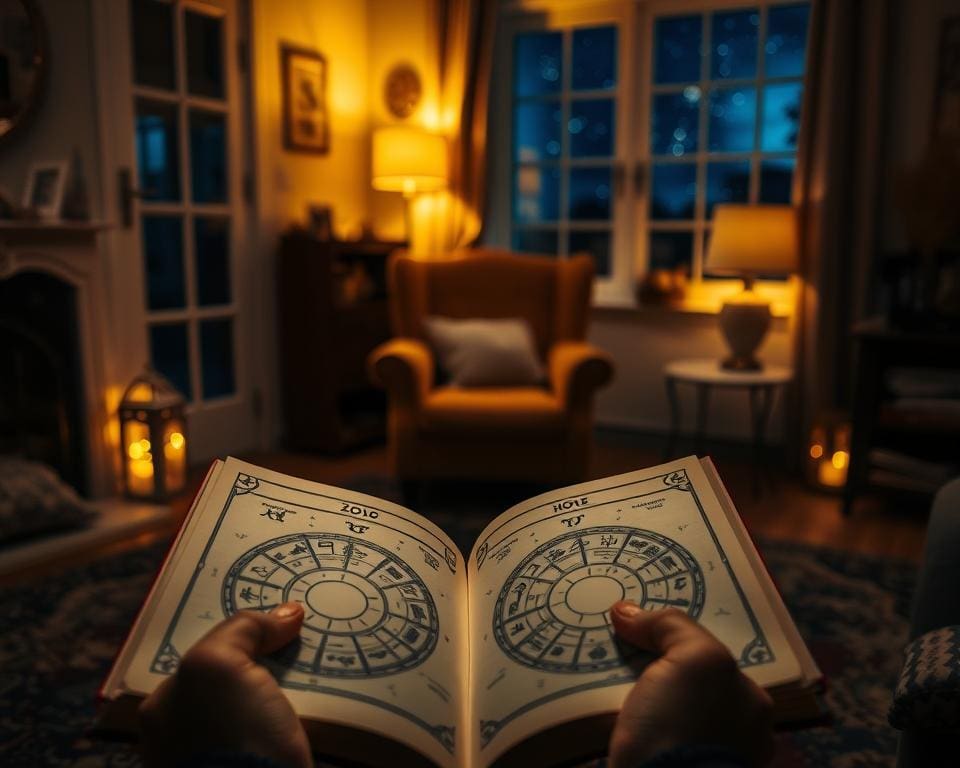 Horoskop lesen