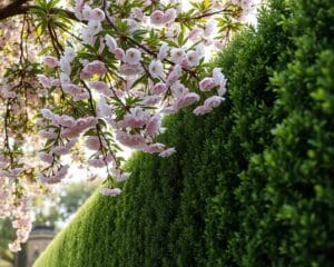 Kann man eine Zierkirsche als Hecke pflanzen?