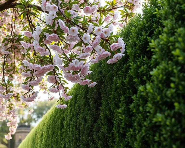 Kann man eine Zierkirsche als Hecke pflanzen?