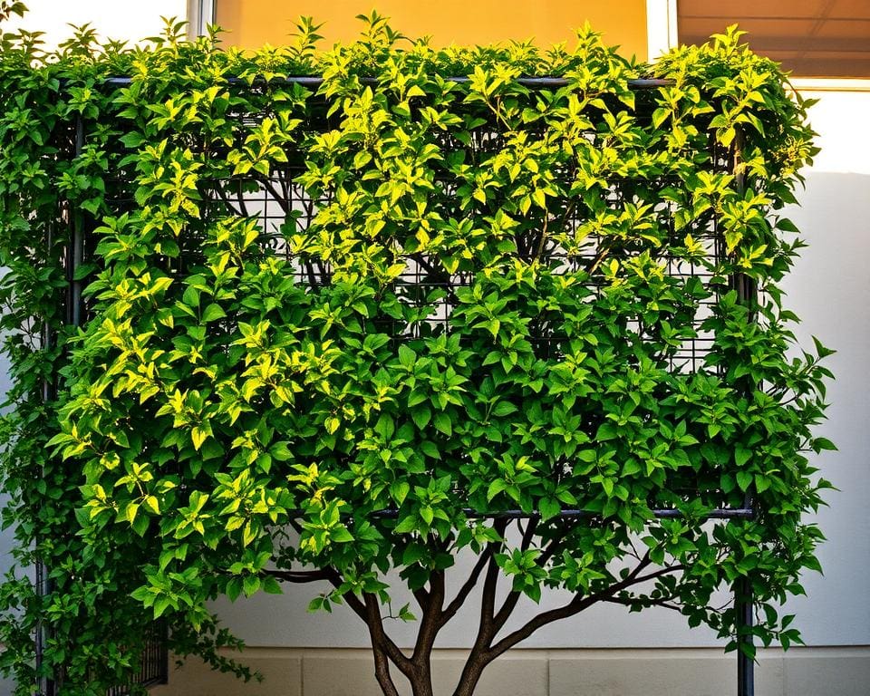 Sichtschutz Spalierbaum