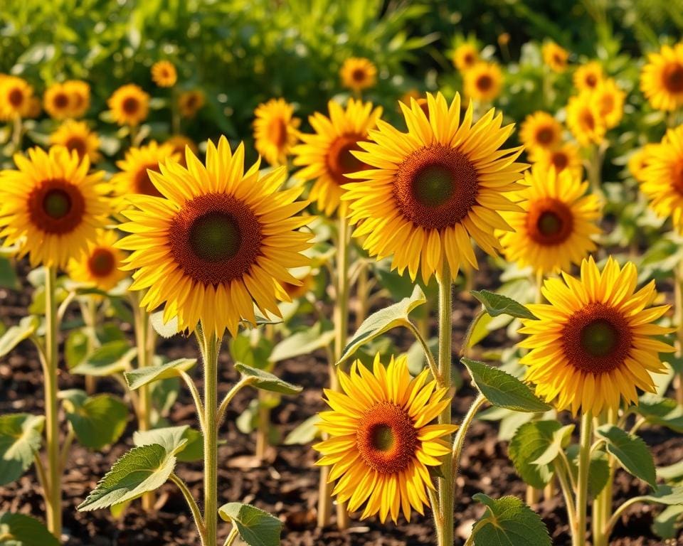 Sonnenblume Standort