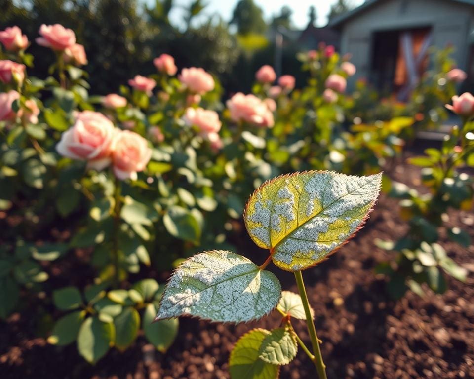 Tipps gegen Mehltau bei Rosen