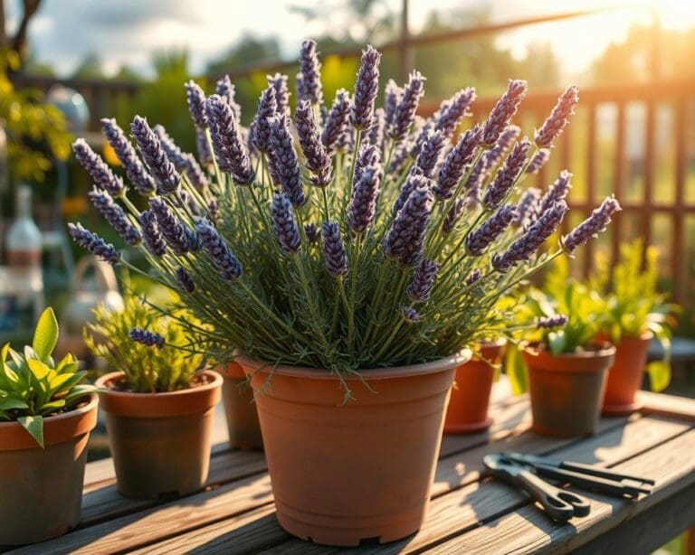 Wächst Lavendel auch im Kübel?