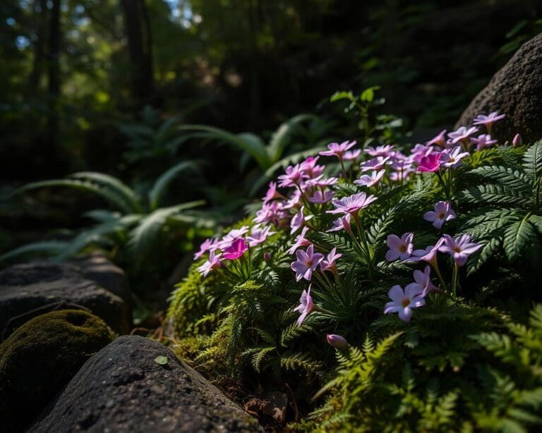 Welche Blumen blühen auch im Schatten?