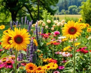 Welche Blumen blühen den ganzen Sommer lang?