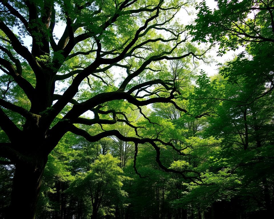Welcher Baum spendet am meisten Schatten?