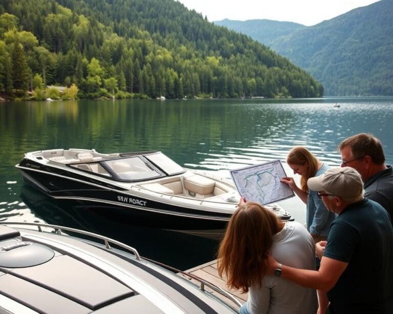 Wie plant man eine sichere Tour mit dem Motorboot?