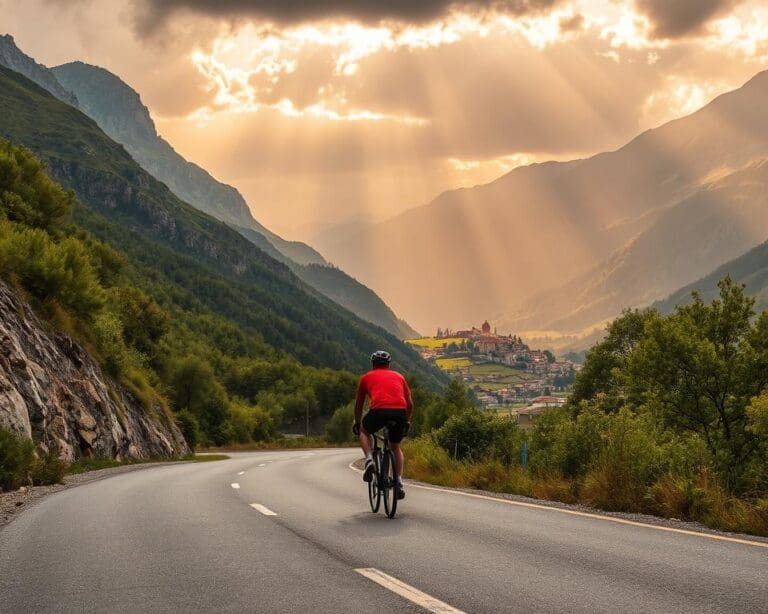 Wie reist man mit dem Fahrrad durch die Pyrenäen?