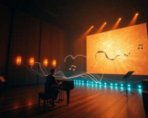 Wie verbindet man Musik und visuelle Effekte?