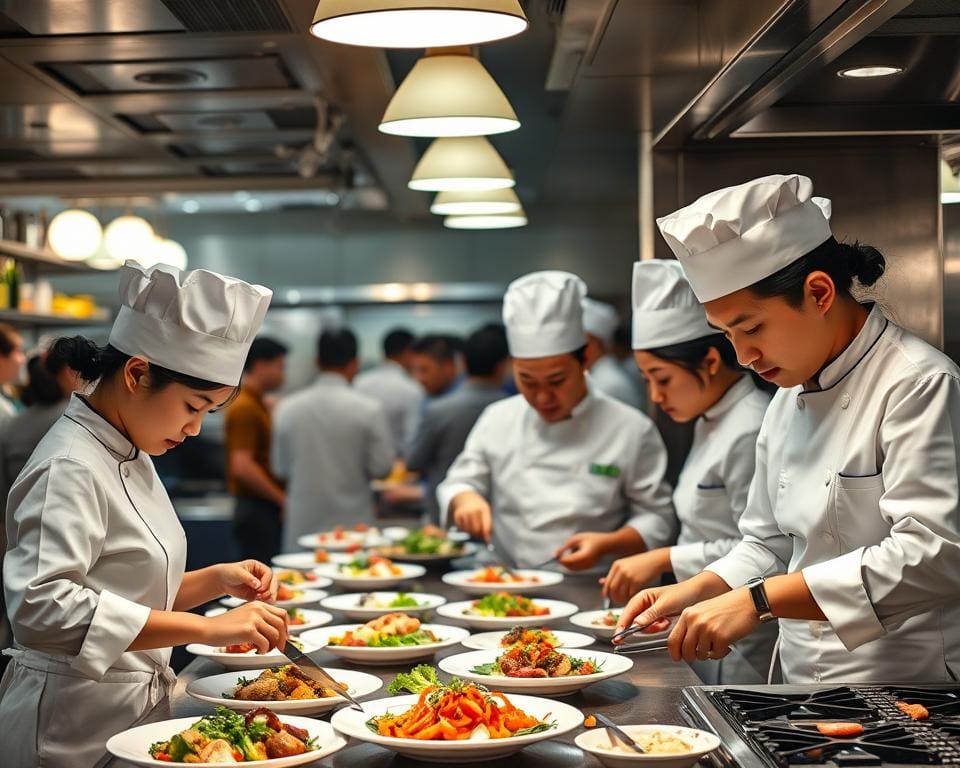 Azubis aus Vietnam in der Gastronomie