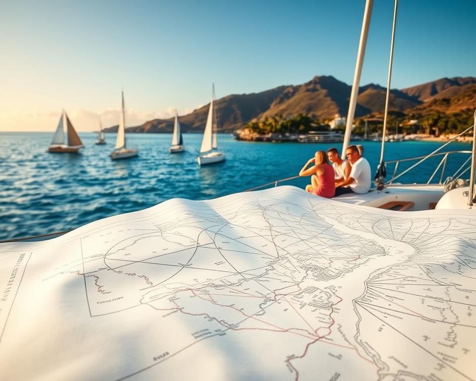 Planung der Segelroute