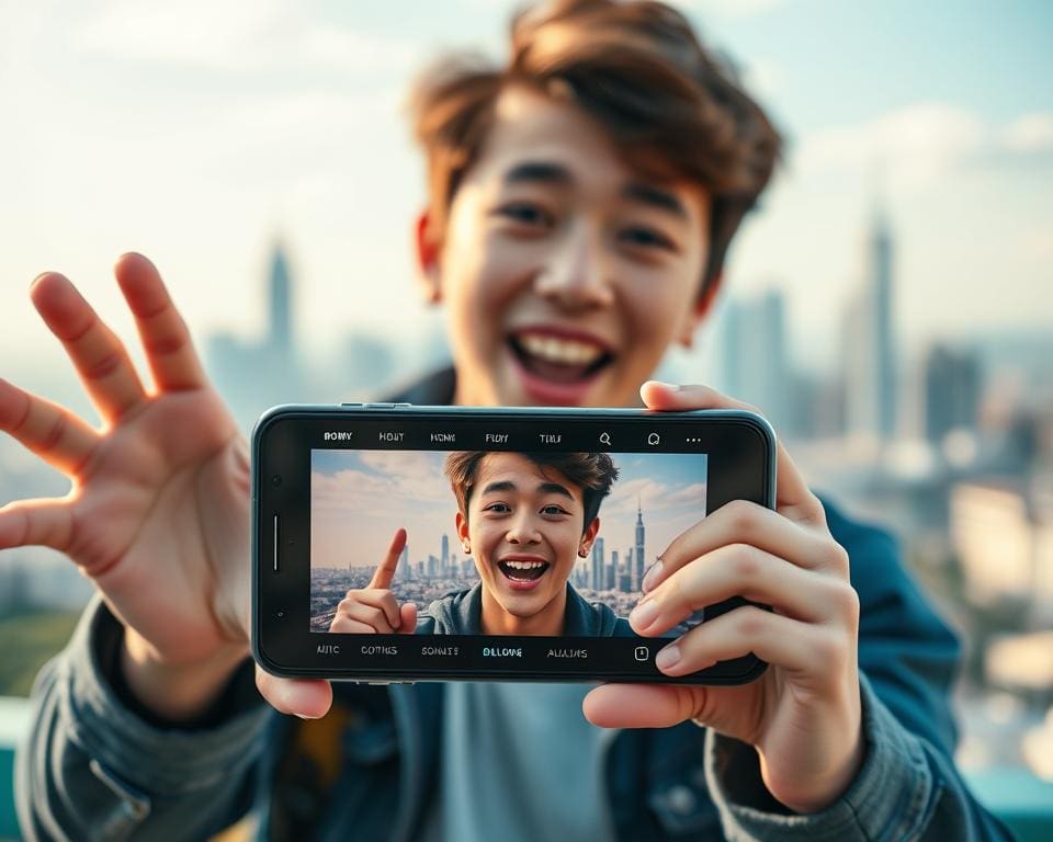 Storytelling in Social-Media-Reels