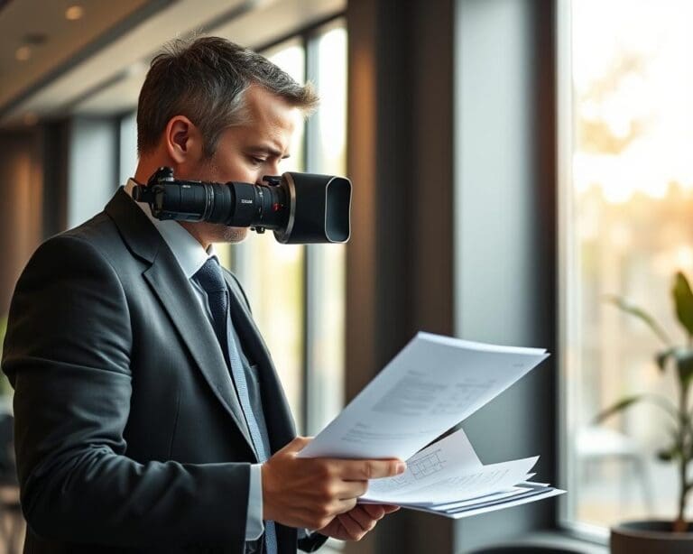 Wie arbeitet ein Unternehmensfotograf vor Ort?