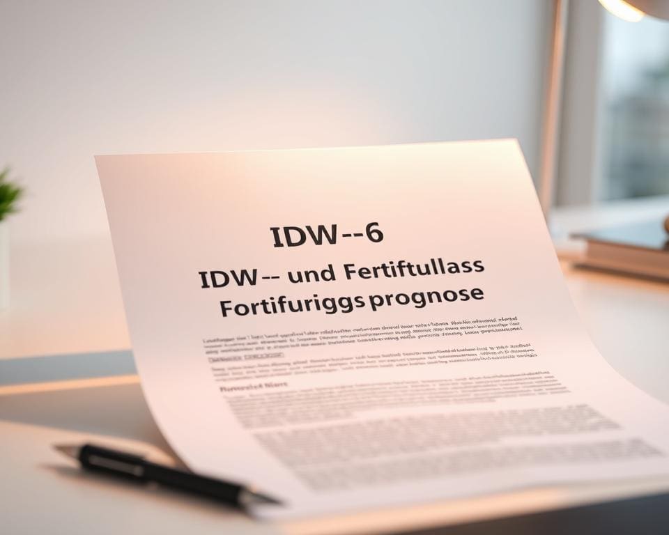 Wie hilft die IDW-6-Norm bei der Prognoseerstellung?