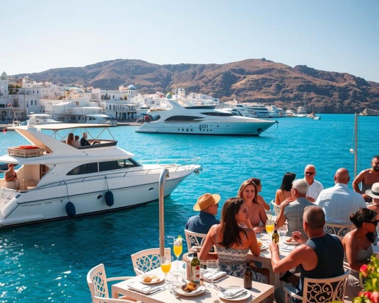 Wie plant man einen Charterurlaub in Mykonos?