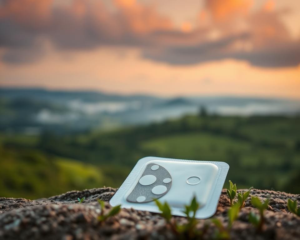 Wie wirken Baldrian und Melatonin zusammen im Pflaster?