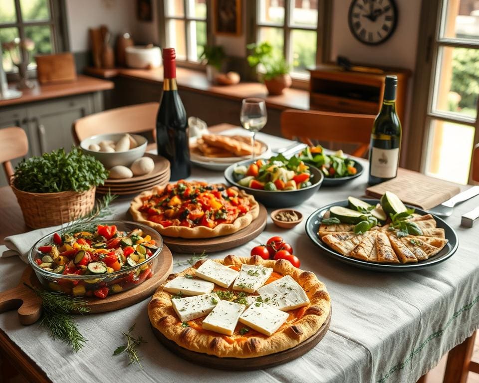französische vegetarische Spezialitäten