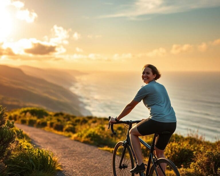 Aktivurlaub: Radfahren und Wandern am Meer