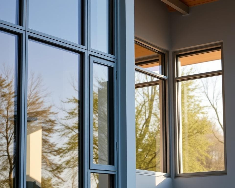 Energieeffizienz von Kunststofffenstern und Aluminiumfenstern