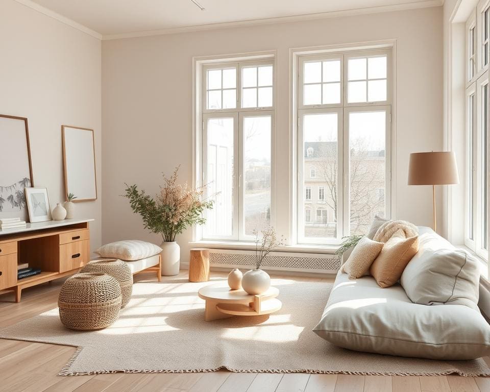 Farbpalette im skandinavischen Design