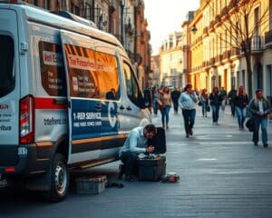 Reparatur- und Wartungsservices vor Ort
