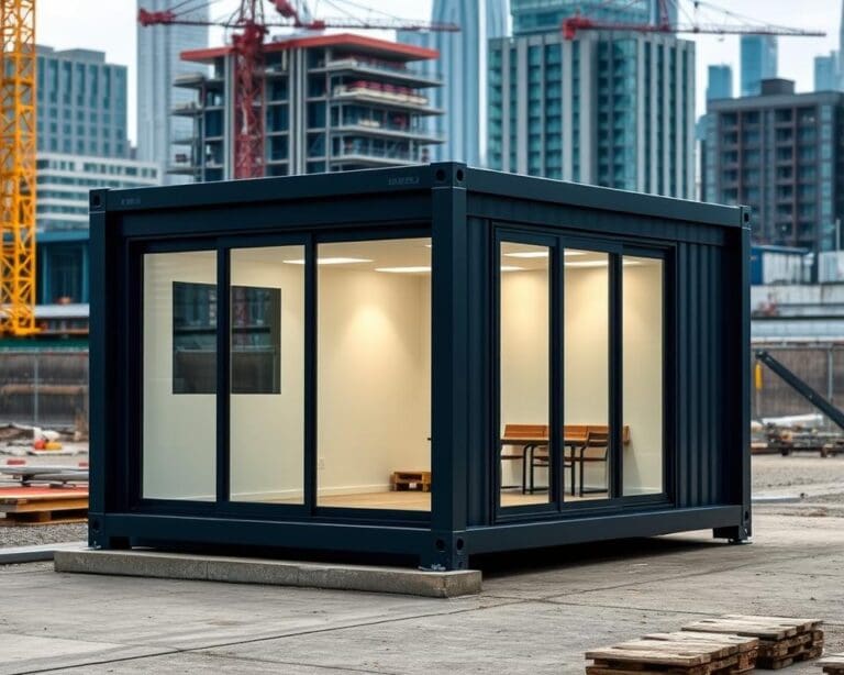 Warum ist ein Bürocontainer ideal für temporäre Projekte?