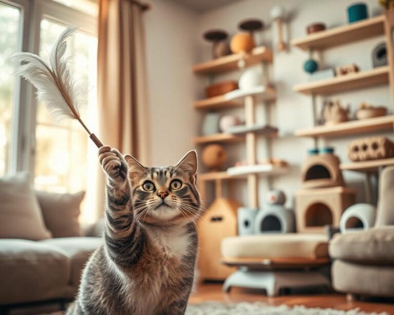 Welche Spielzeuge fördern die emotionale Katzengesundheit?