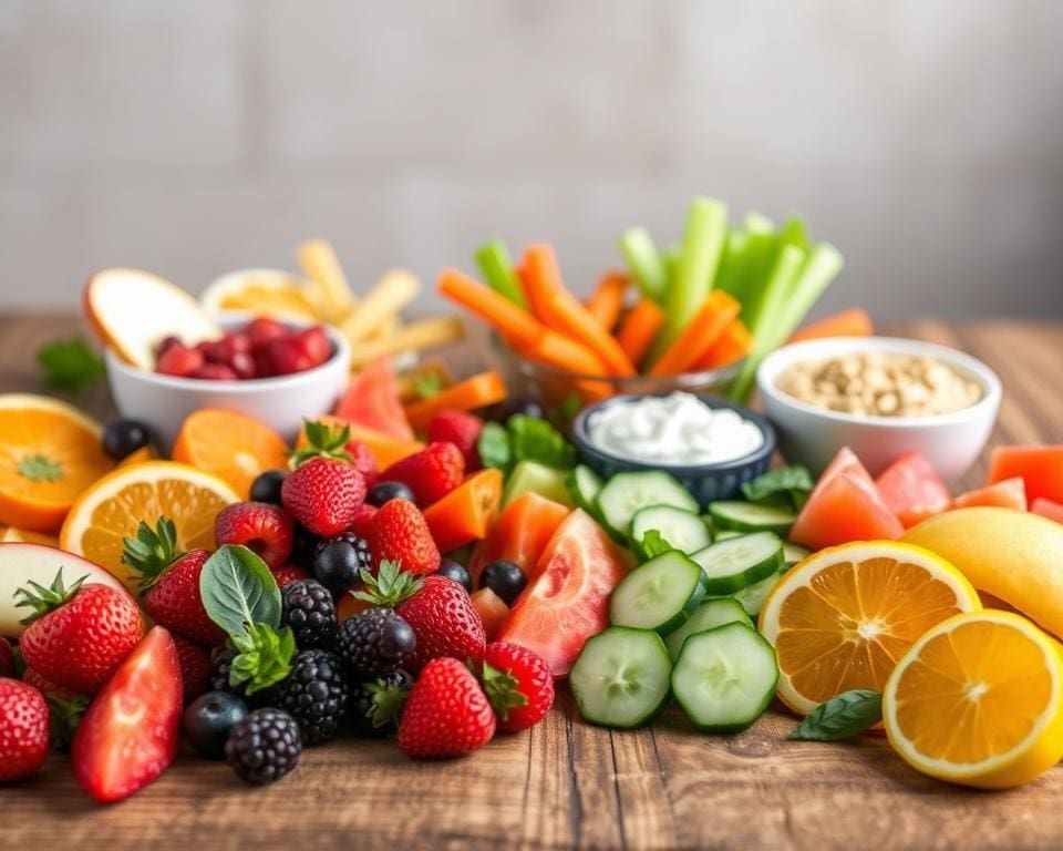 Rezepte für schnelle gesunde Snacks