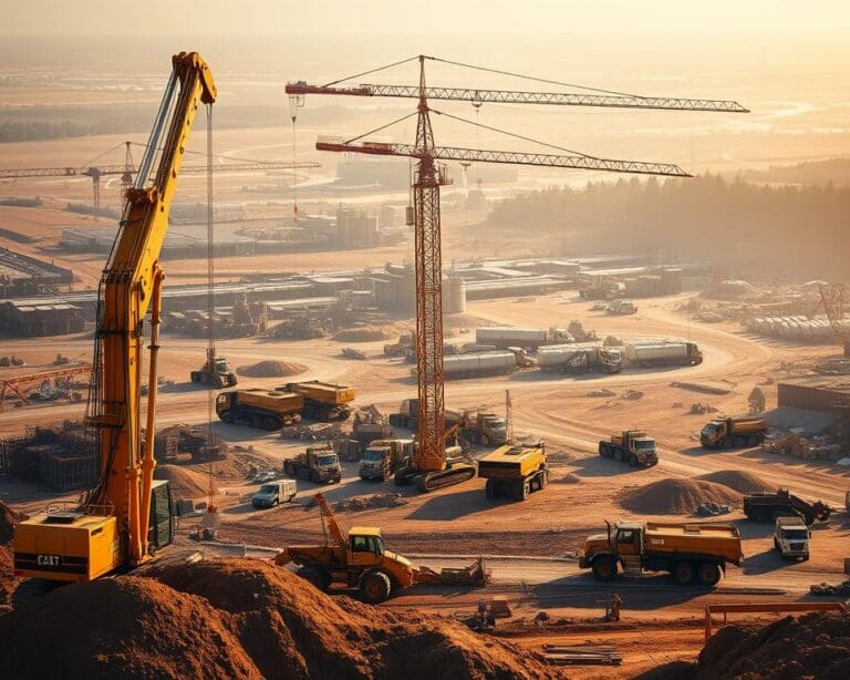 Top Maschinen für die Bauindustrie im Überblick