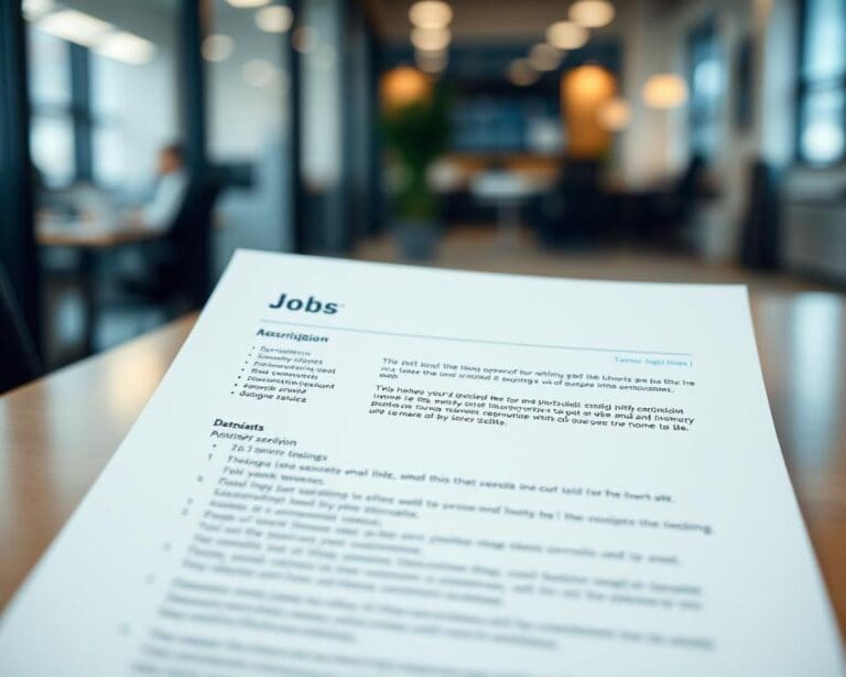 Was macht eine klare Stellenanzeige aus?