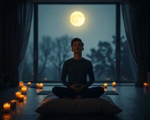 Wie hilft Meditation bei Schlafproblemen?