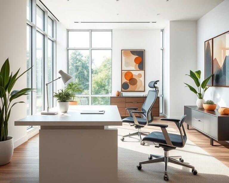 Wie kombinierst du Design und Funktion im Arbeitsraum?