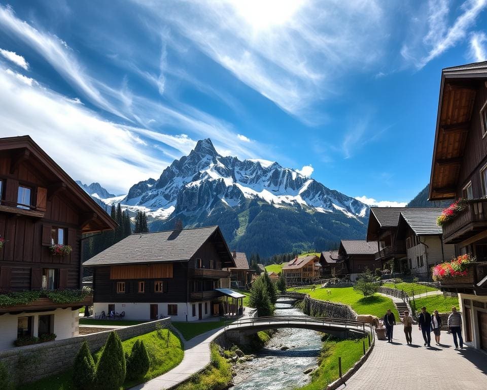 Die schoensten Bergdoerfer in der Schweiz