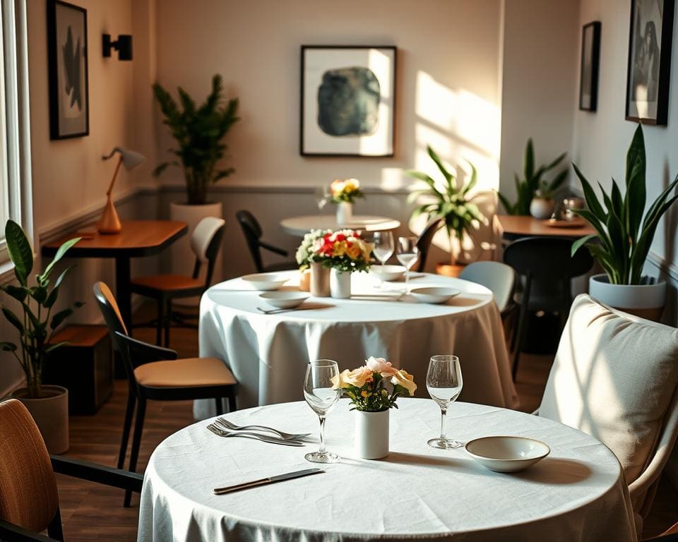 Warum wirken runde Esstische in kleinen Räumen vorteilhaft?