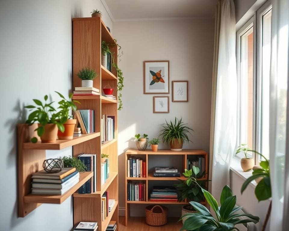 Was bringt ein Wandregal für schmale Räume?