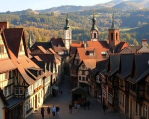 Wie entdeckst du kleine historische Staedte?