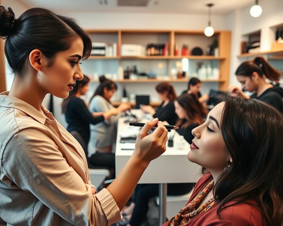 Wie finde ich die beste Ausbildung fuer Kosmetikerinnen?
