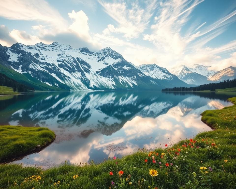 Wie findest du ruhige Seen in den Alpen?