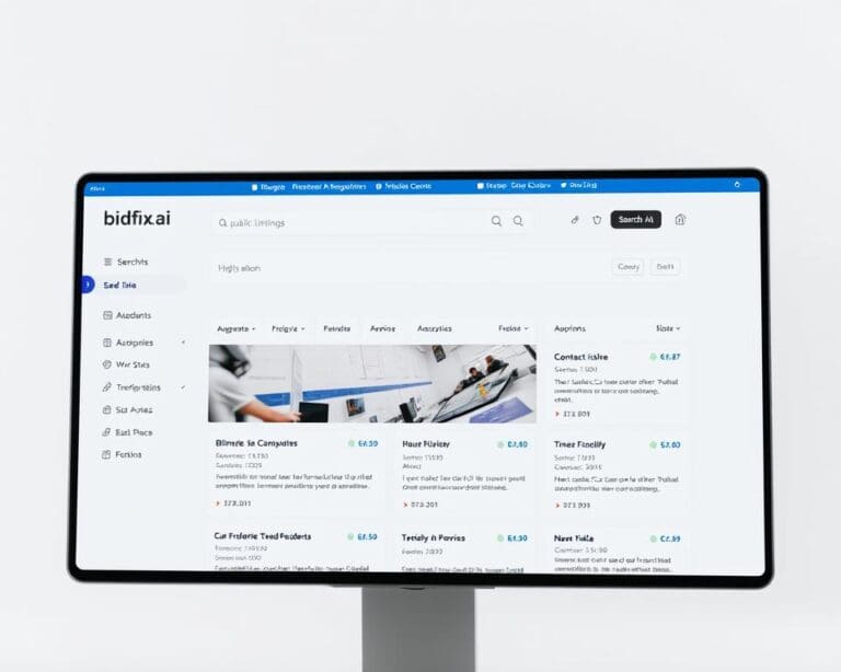 Wie findet man öffentliche Aufträge schneller mit Bidfix.ai?