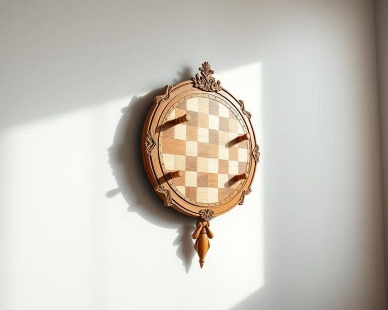 Wie funktioniert ein vertikales Schach an der Wand?