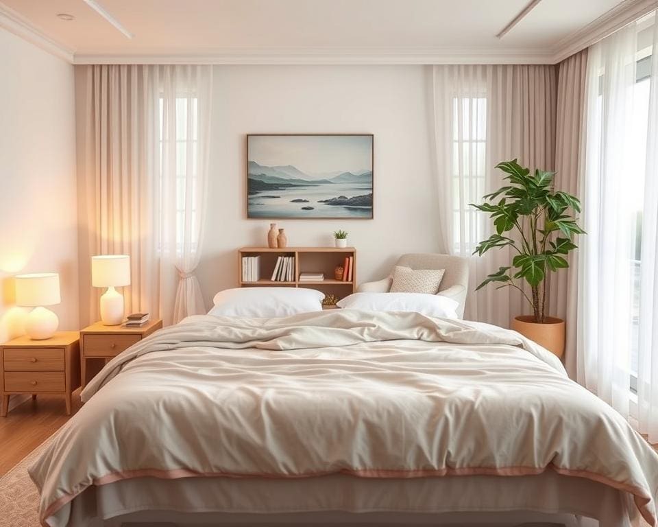 Wie gestaltest du ein ruhiges Schlafzimmer für besseren Schlaf?