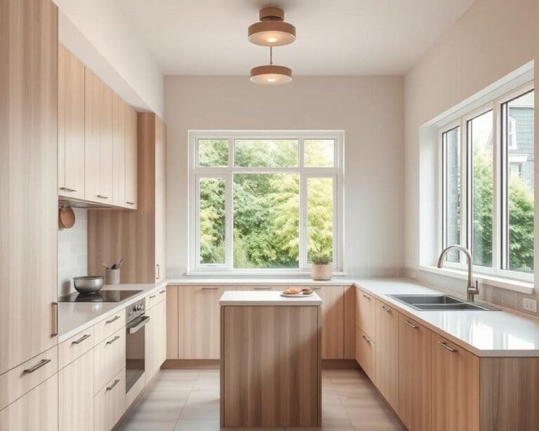 Wie gestaltest du eine kleine Küche funktional?