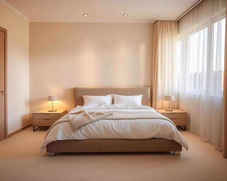 Wie machst du das Schlafzimmer ruhiger und heller?