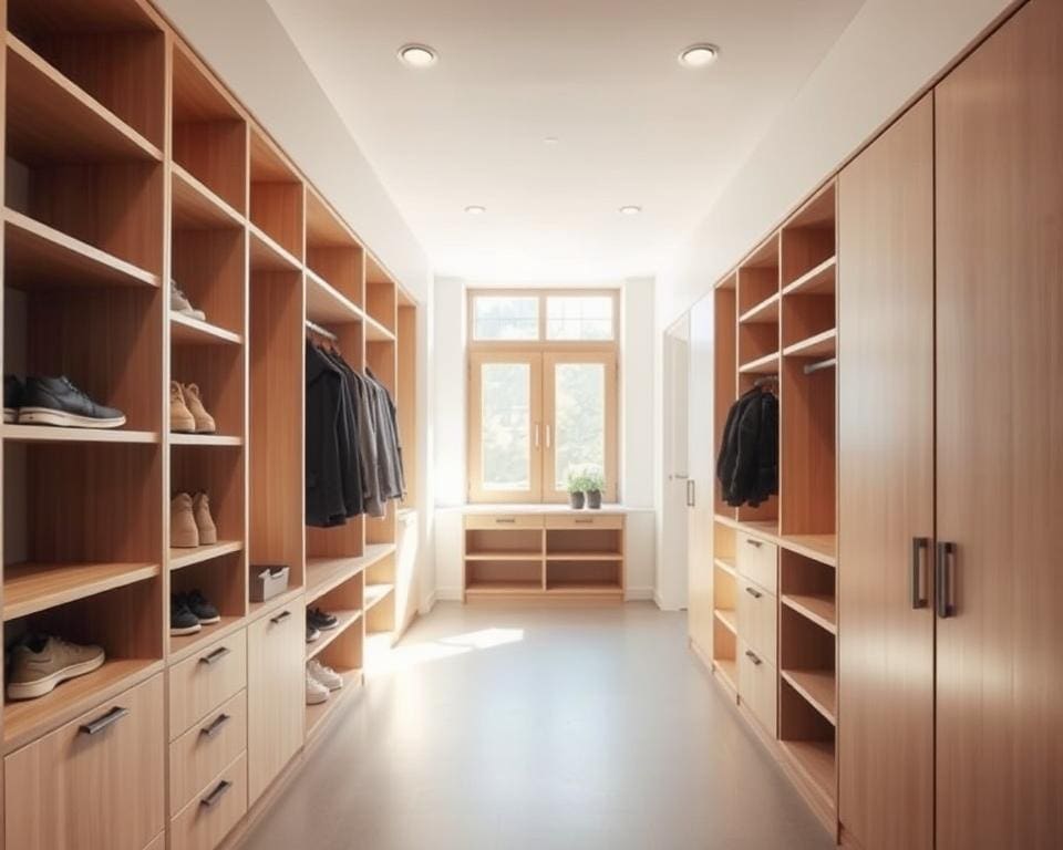 Wie nutzt du den Flur als praktischen Stauraum?